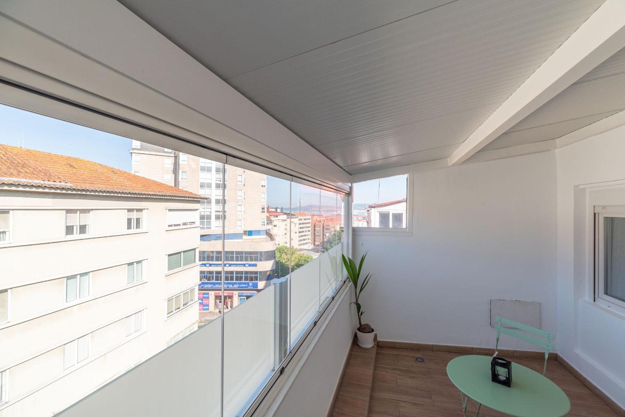 Gran Atico Con Terraza Lägenhet Vigo Exteriör bild