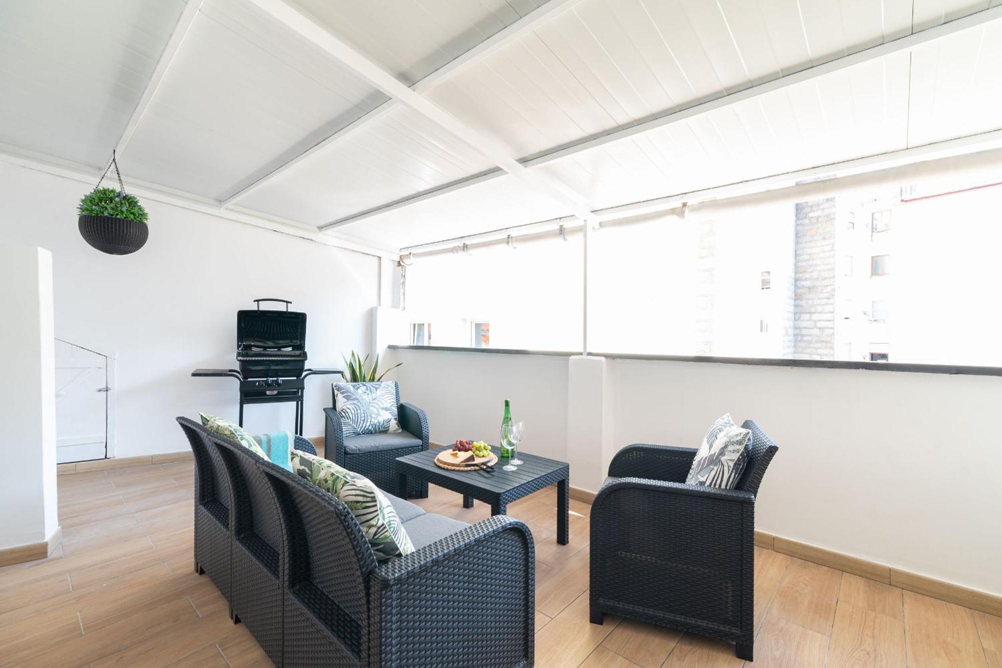 Gran Atico Con Terraza Lägenhet Vigo Exteriör bild