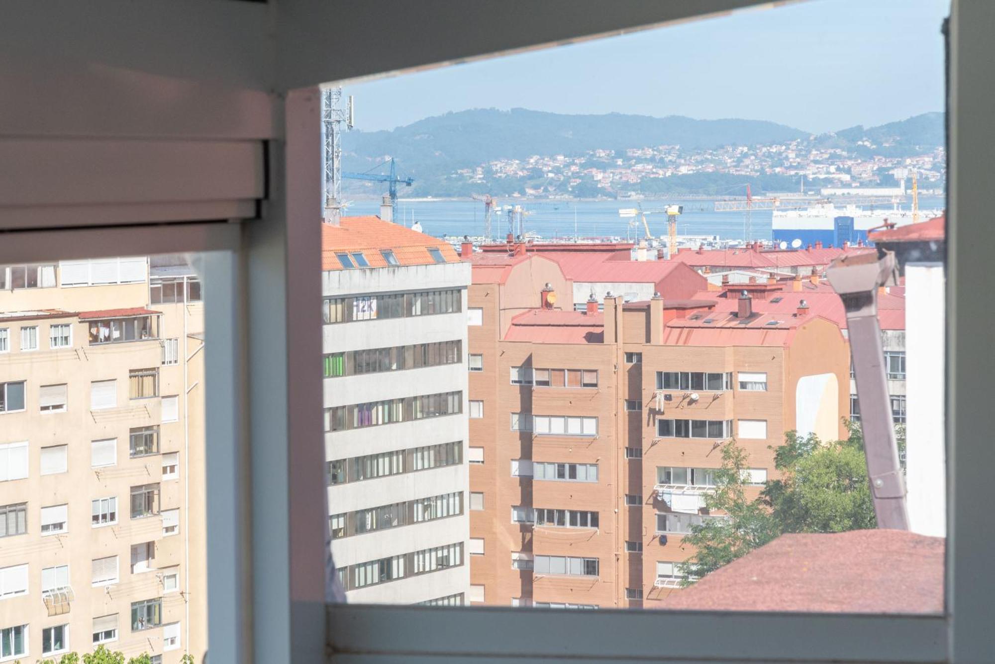 Gran Atico Con Terraza Lägenhet Vigo Exteriör bild